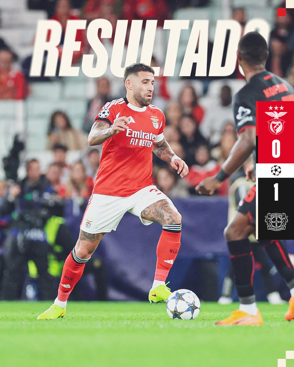 LemesAziz's tweet photo. @SLBenfica 🔴⚪️ with another loss in the #ChampionsLeague, being now one of only two teams without points.

Dedić 🇧🇦 came into the game in the second half ('69), making his comeback after his injury.

#SLBB04 #UCL https://t.co/HBhXgd3E4v