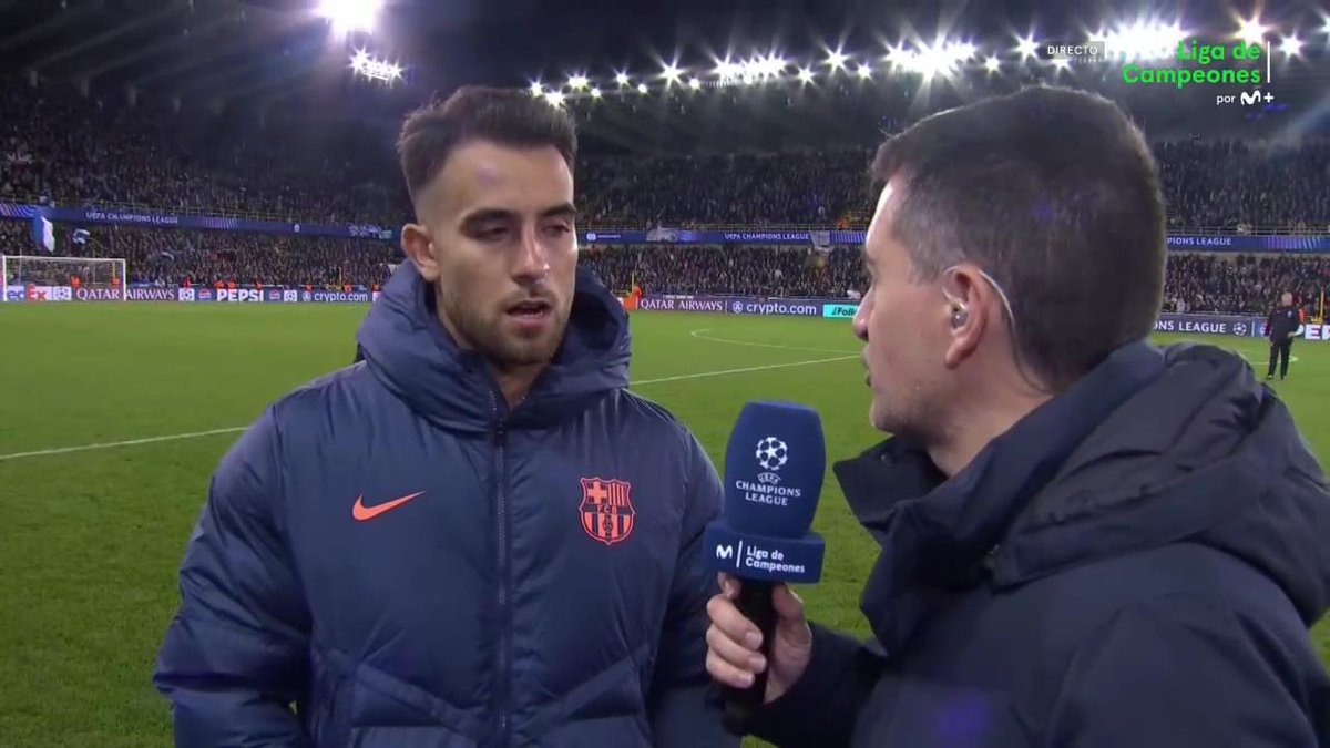 🚨🚨 إريك غارسيا: أعتقد أن أنفي قد انكسر، سنرى، نأمل أن تكون الإصابة طفيفة قدر الإمكان