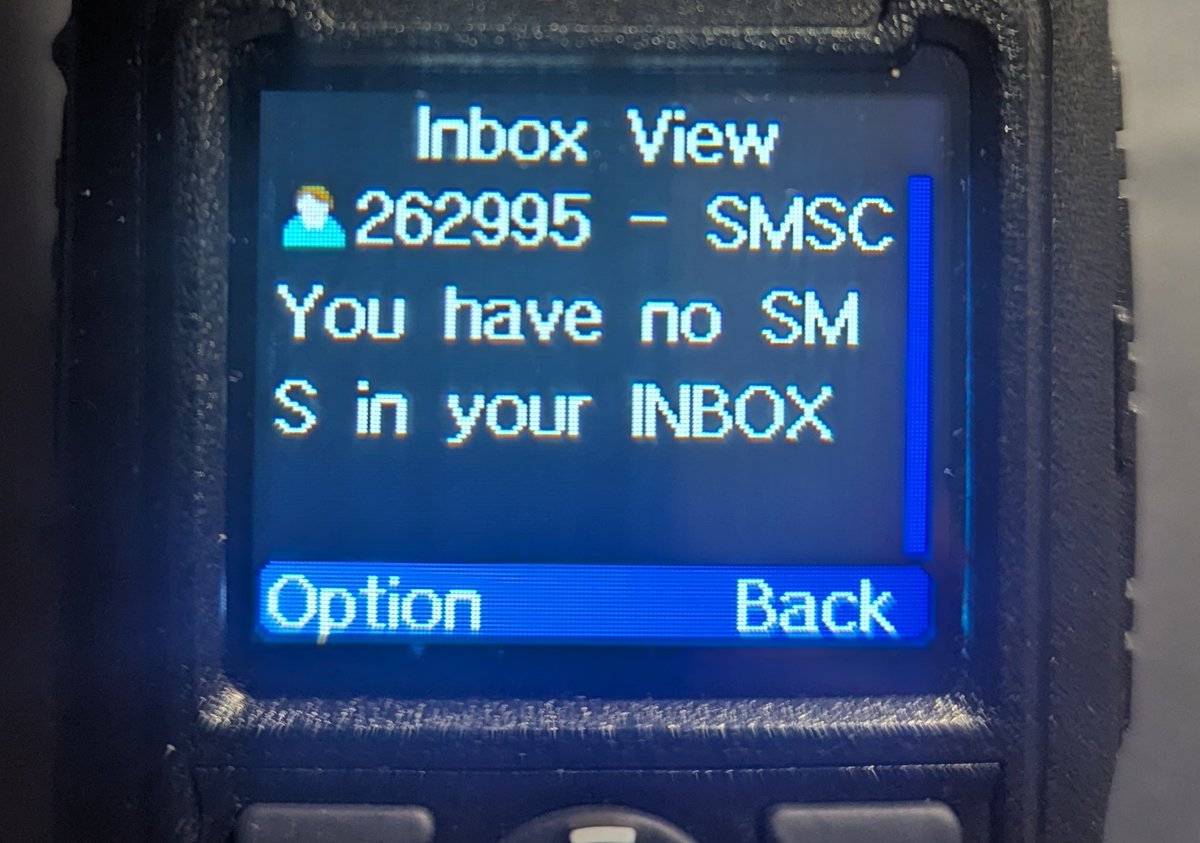 Playing with DMR SMS messages using the Brandmeister SMS Service. Tired of sending messages to myself. Let's see if anybody can fill my inbox 😃. Please send DMR SMS to me