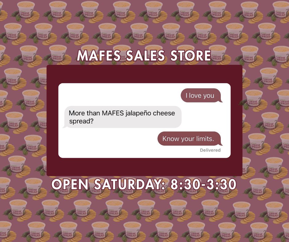 top by on game day for all you #HailState tailgate needs. All Dawgs welcome! We are open on game day, Saturday, November 8, from 8:30 am - 3:30 pm.