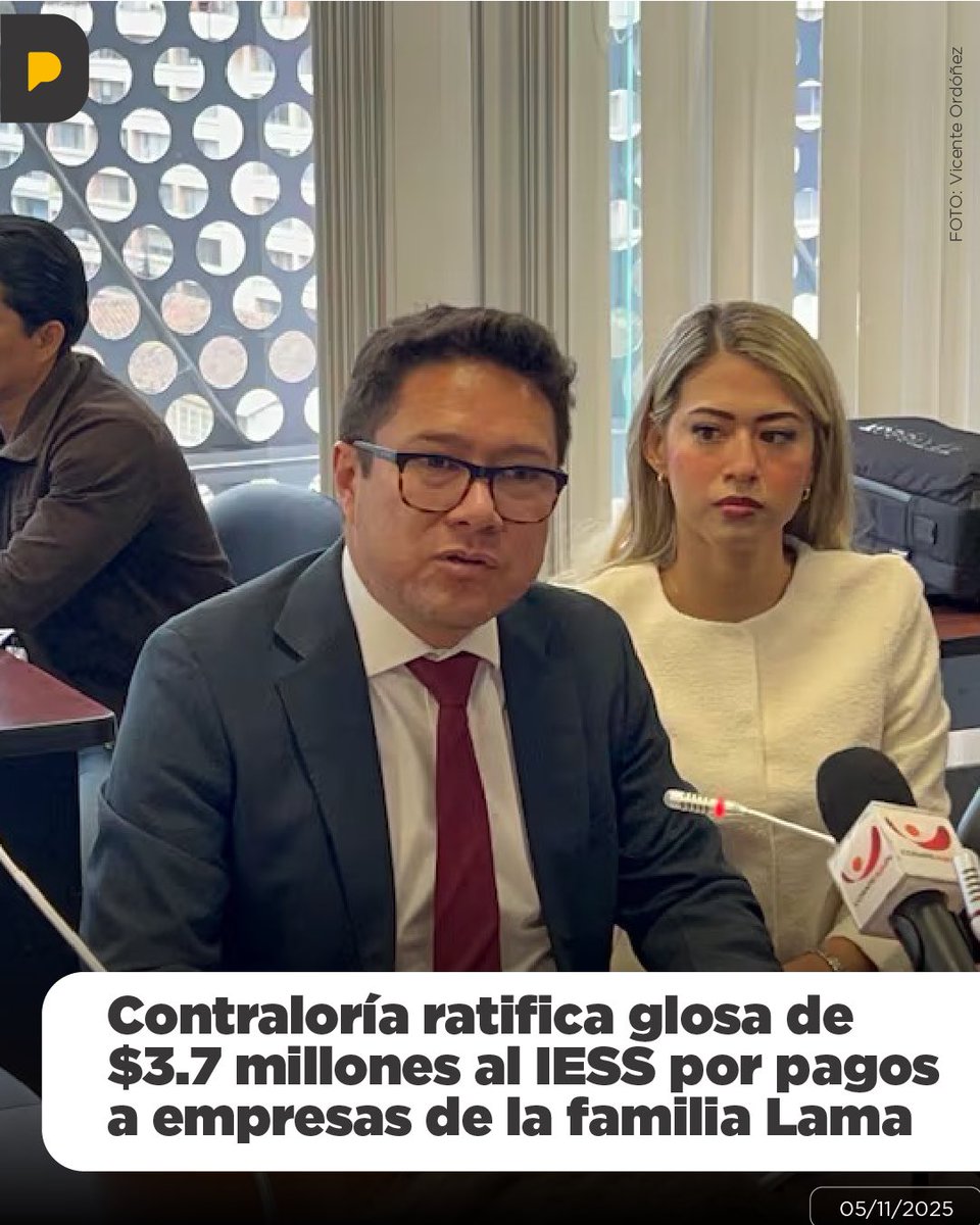 Una resolución de la Contraloría General del Estado, impone una glosa por $ 3.7 millones al IESS debido a cobros indebidos a favor de las empresas Teoton y Alboteoton S.A., vinculadas al presidente del Seguro Social, Édgar Lama. Entre los hallazgos se destacan cirugías sin