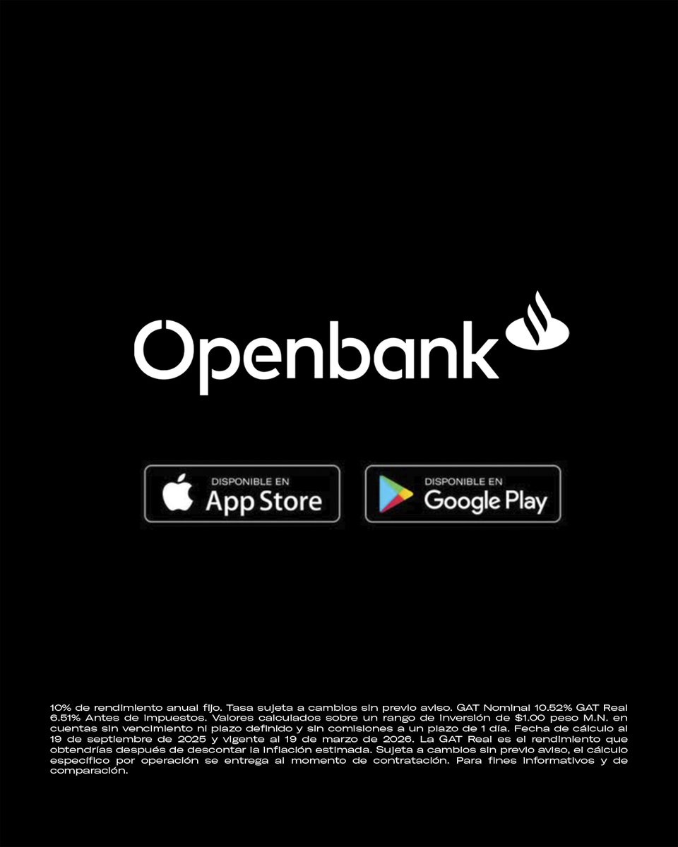 Openbank México tweet media