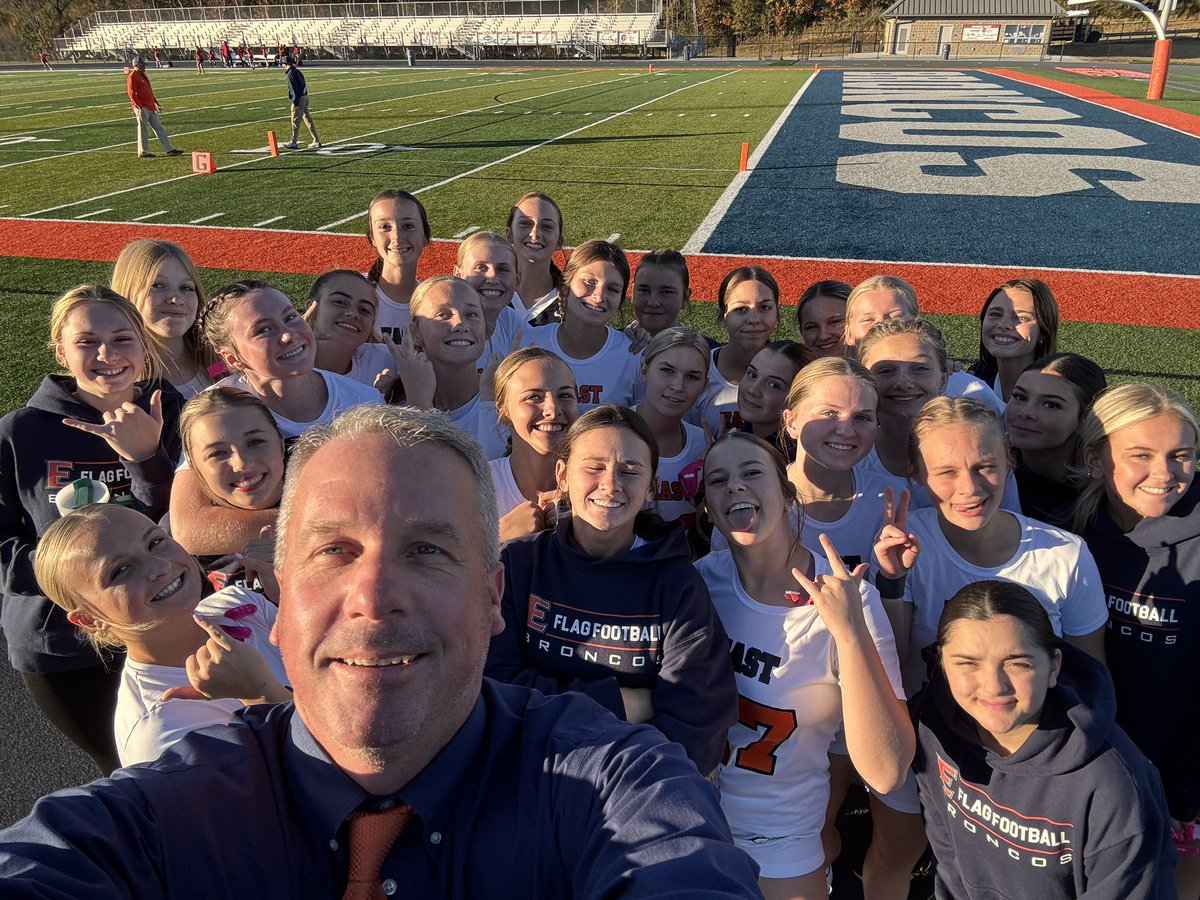 Time for a little flag football! #theEastWay