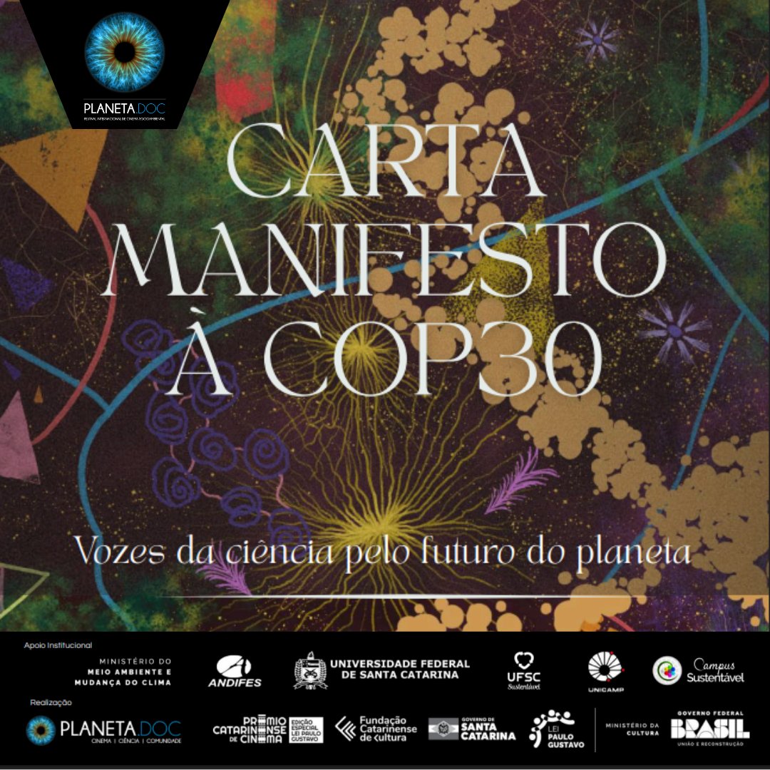 PlanetaDoc's tweet image. Mais do que um documento, a Carta Manifesto é um chamado à ação coletiva diante da emergência climática.

Leia a Carta completa: planetdoc.org/wp-content/upl…
Subscreva a Carta-Manifesto: forms.gle/xtr3PcyKLqqMTq…
Acesse a 10ª Edição do Festival Planeta.doc: planetdoc.org