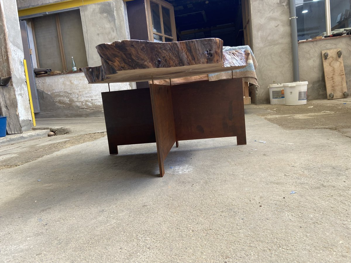 fusteretpetit's tweet photo. Sta cristina 2025 noguera pais i acer corten https://t.co/FwFIKbRJjC