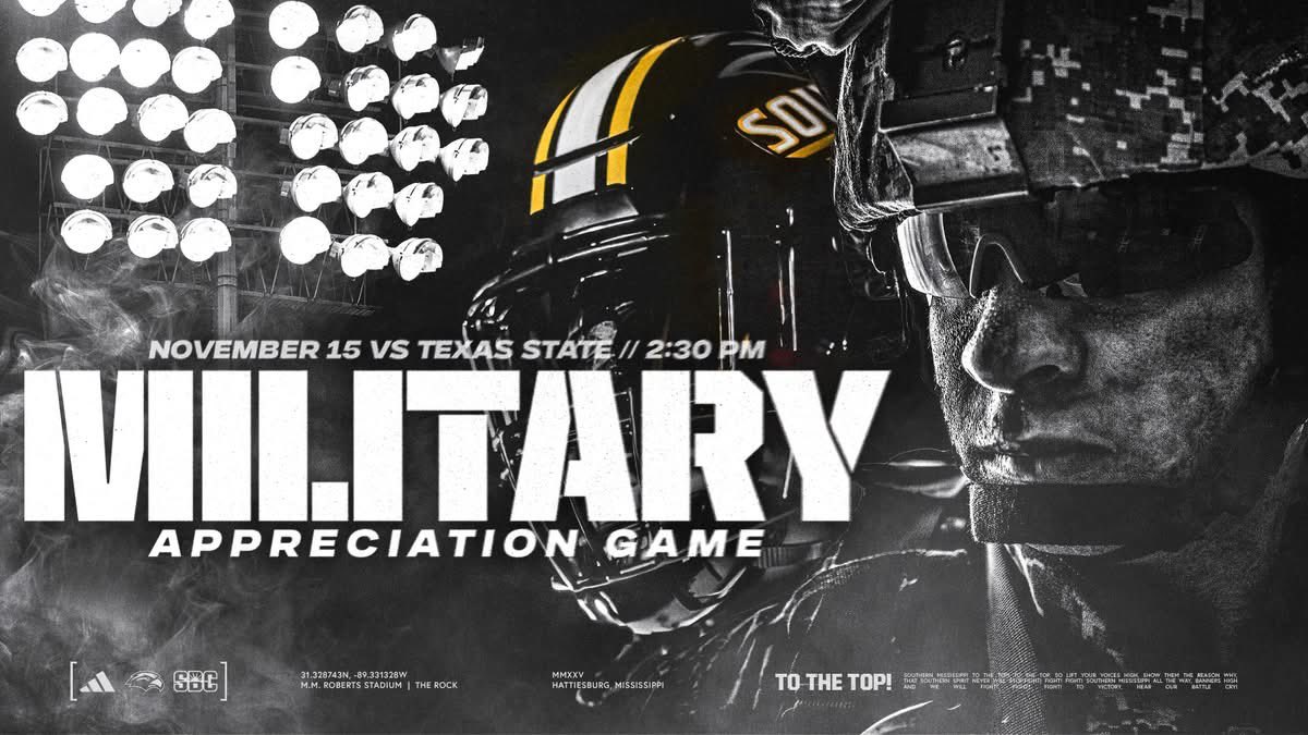 Military Appreciation Picnic from 11-1 and Military Appreciation game at 2:30!  November 15th
