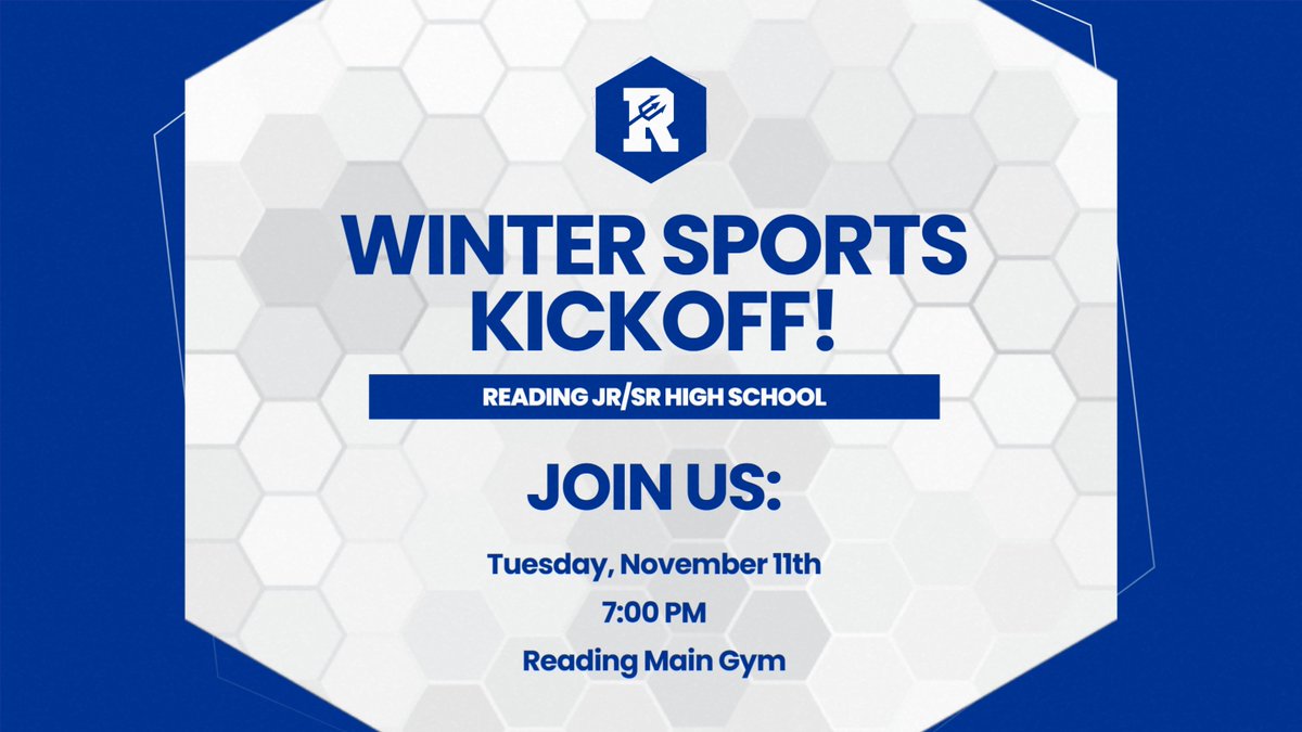 Join us for the RBD Winter Sports Kickoff on Tuesday, November 11th at 7:00 PM in the Main Gym! Meet our winter sports teams, hear from coaches &amp; players, &amp; get energized for an exciting season ahead. Let’s pack the gym and show our Blue Devil pride!