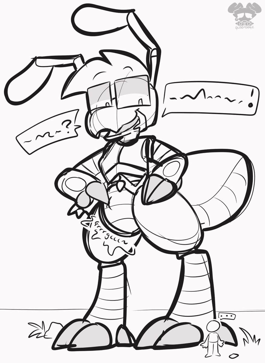 gloomdogz's tweet image. Oh, you’re looking for your friend? They’re right in here!