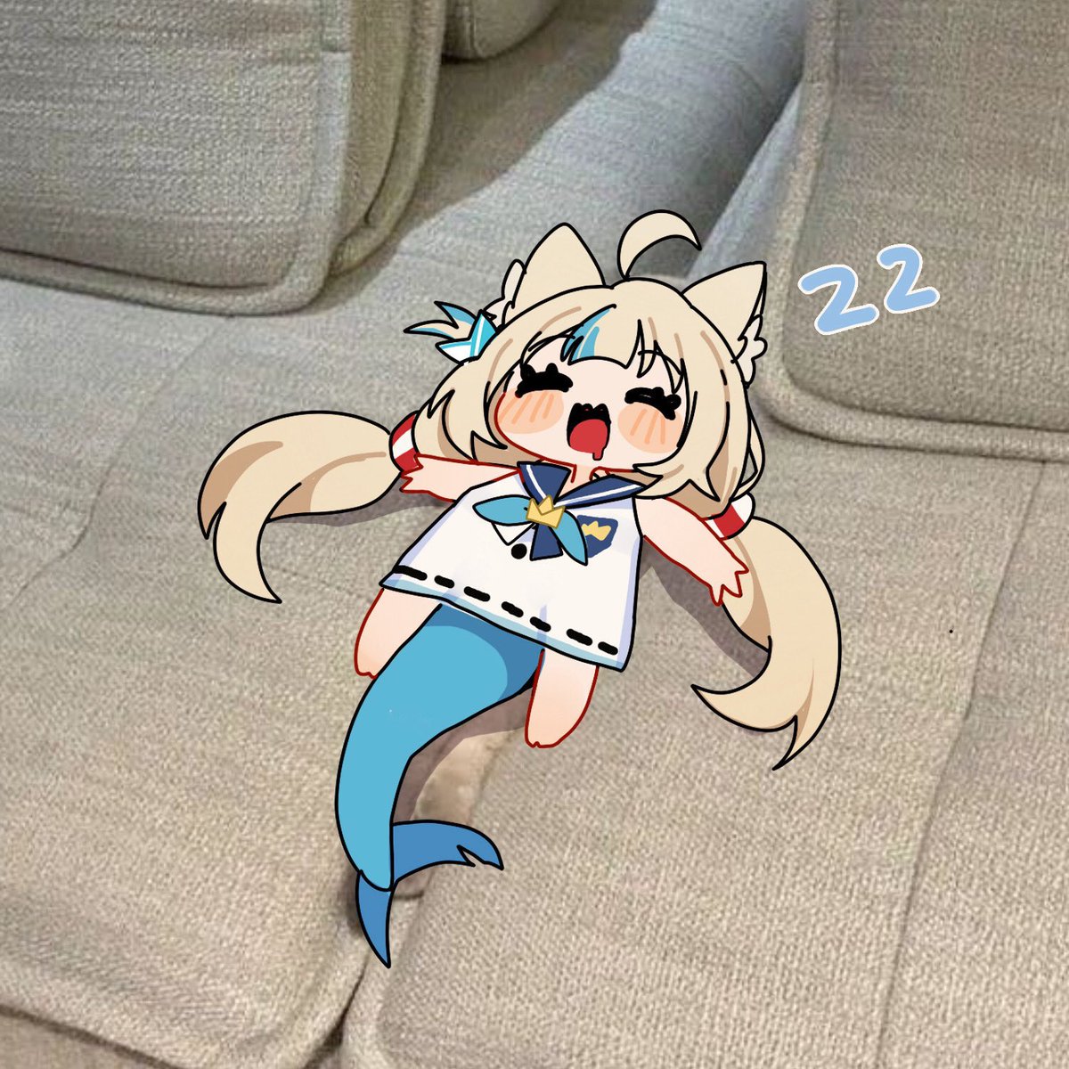 「sleeepp #sabart」|aridonall | COMMS: CLOSED ✨のイラスト