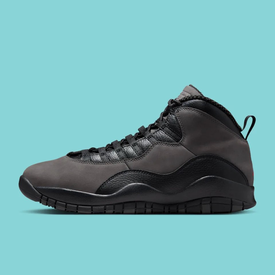 gotemonline's tweet image. Air Jordan 10 &apos;Charred Grey and Black&apos;

📝 Dropping on (11/19) at 10 AM EST / 7 AM PST for $215.00 via @nikestore

🔗 nike.com/launch/upcoming