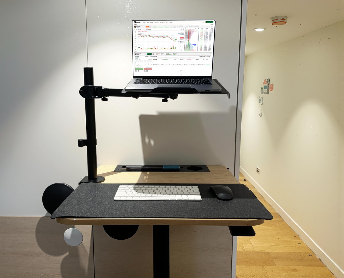 StandX_Official's tweet image. Chairs are not allowed in our offices.

Stand.