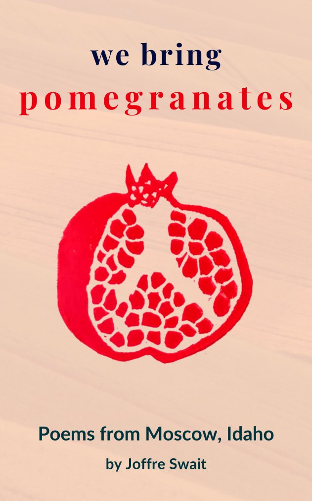 JoffreSwait's tweet photo. Poems about Moscow, ID: WE BRING POMEGRANATES!

Thanks @benzornes for Introduction, and @guardandkeep for the kind words.

Shoutouts in this collection include @foucachon, @douglaswils, @PLeithart, @PresidentNSA, and all the girls at @NewSaintAndrews.

Link to buy in replies.