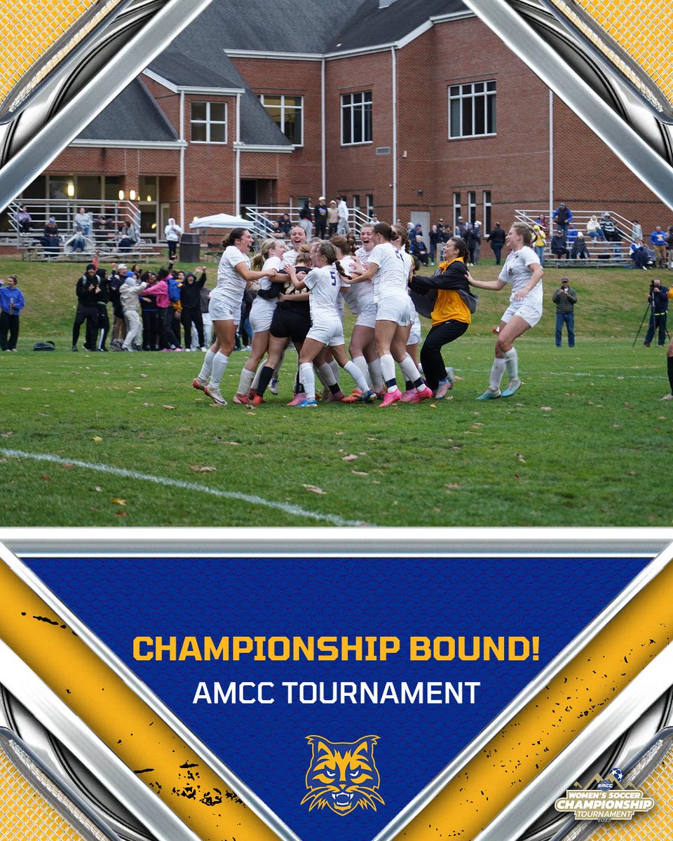 Your Bobcats advance to the AMCC Championship game after knocking off Alfred State in PKs!