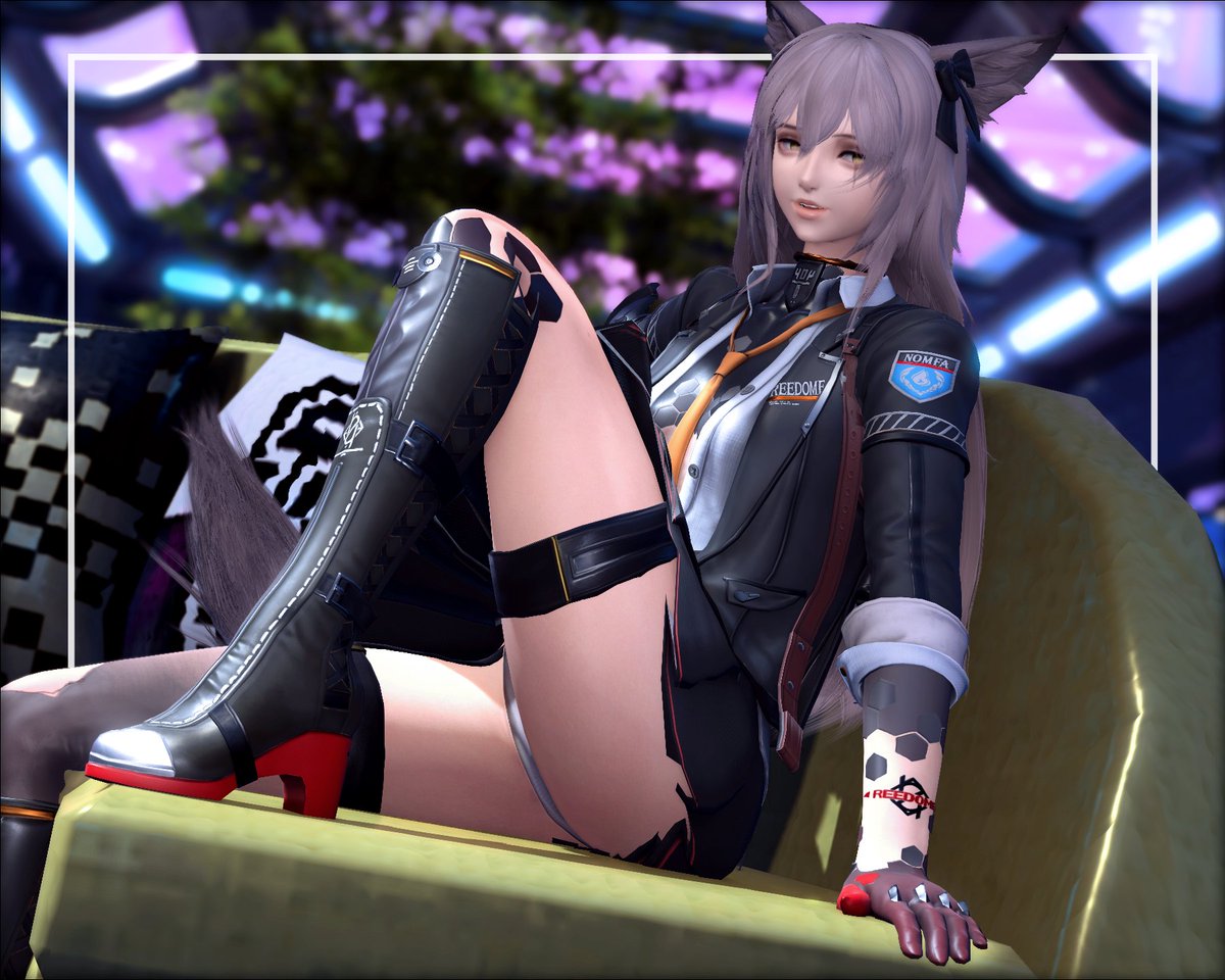 fellas, is it still unladylike if she's an android.