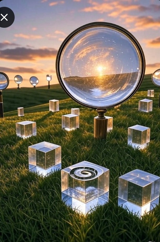 When we try to get afar into the waves of the all, 
we'll only find to capture the particules of just one soul.
Our own.

#Paradoxios 
#GrokImagine