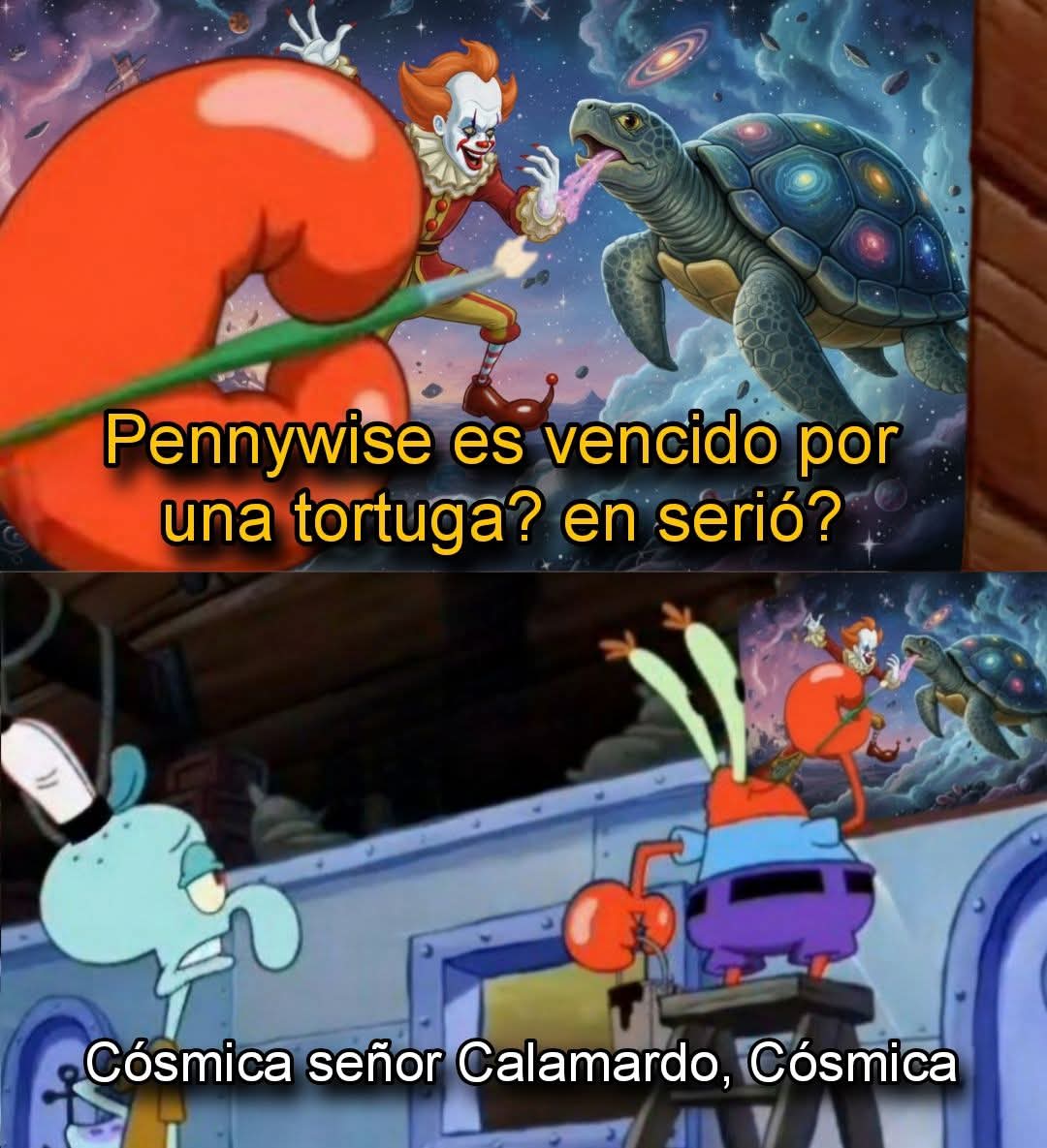Cósmica señor Calamardo, cósmica
