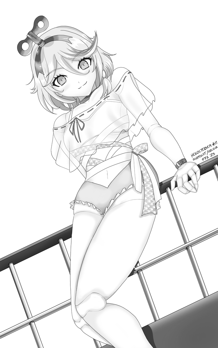 FiveFingersArt1's tweet photo. 11. swimsuit / Cecilia
#HOLOctober 2025 #fivefa #Immergination https://t.co/KQF0AcrIIY