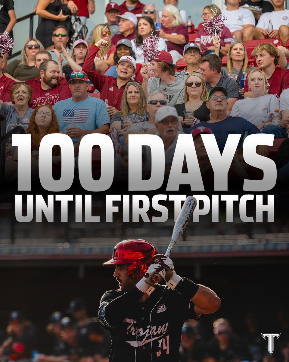 The countdown begins💯

#WTD | #OneTROY⚔️⚾️