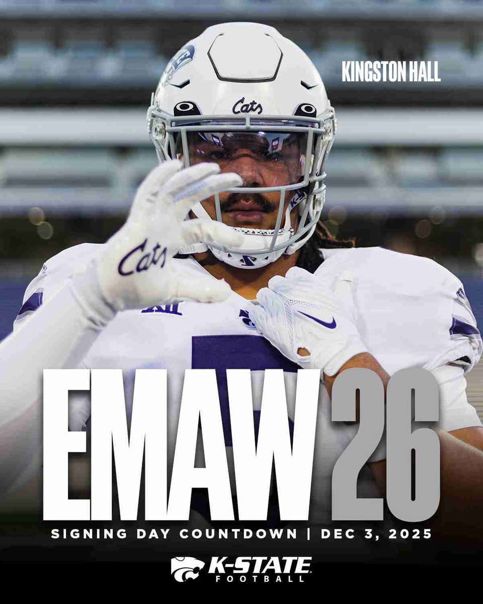 Kingstonhall33's tweet image. Can’t wait for signing day!! #EMAW #GoCats @KStateFB @tahlequah_fb