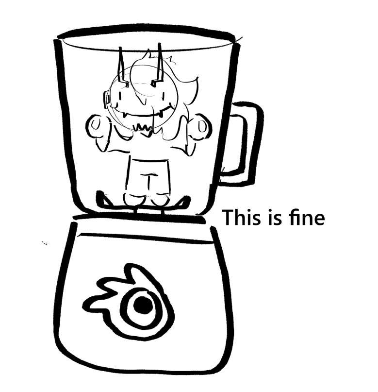 Fuck it, I'm learning blender (I will not regret this decision, ever