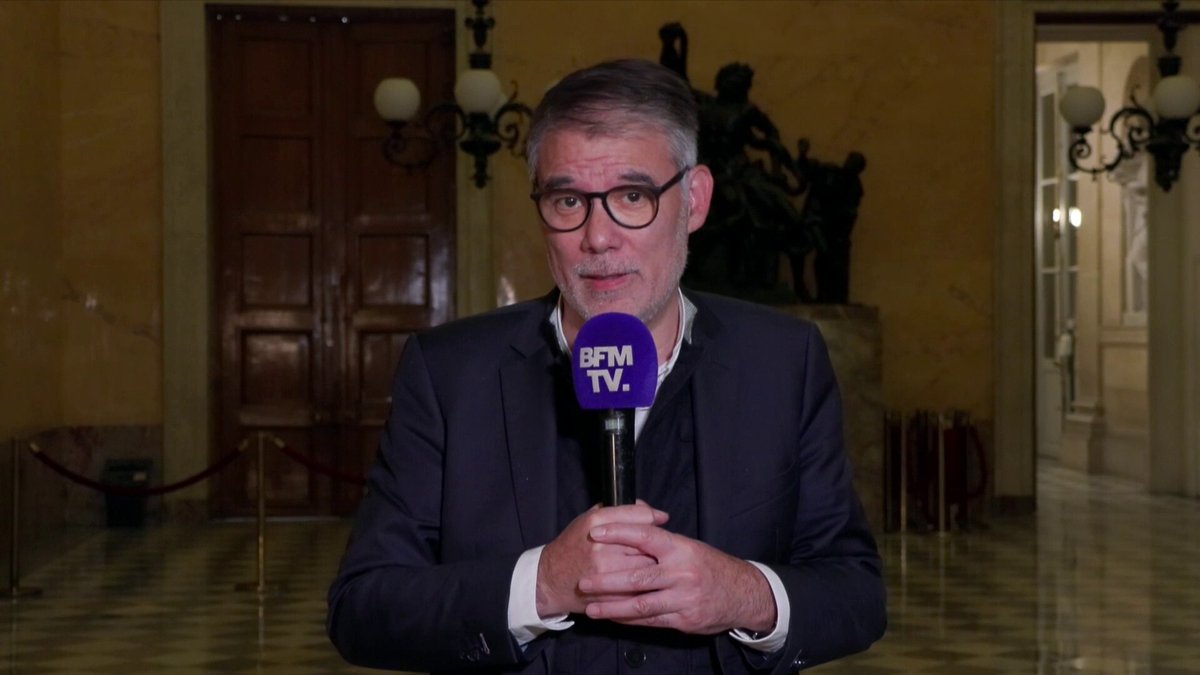 BFMTV's tweet photo. 🔴 EN DIRECT
Pour Olivier Faure, Jordan Bardella est "une prolongation du macronisme" pour "devenir respectable aux yeux du patronat"
https://t.co/Dhw7SdL9KZ https://t.co/H1ScAwAOgc