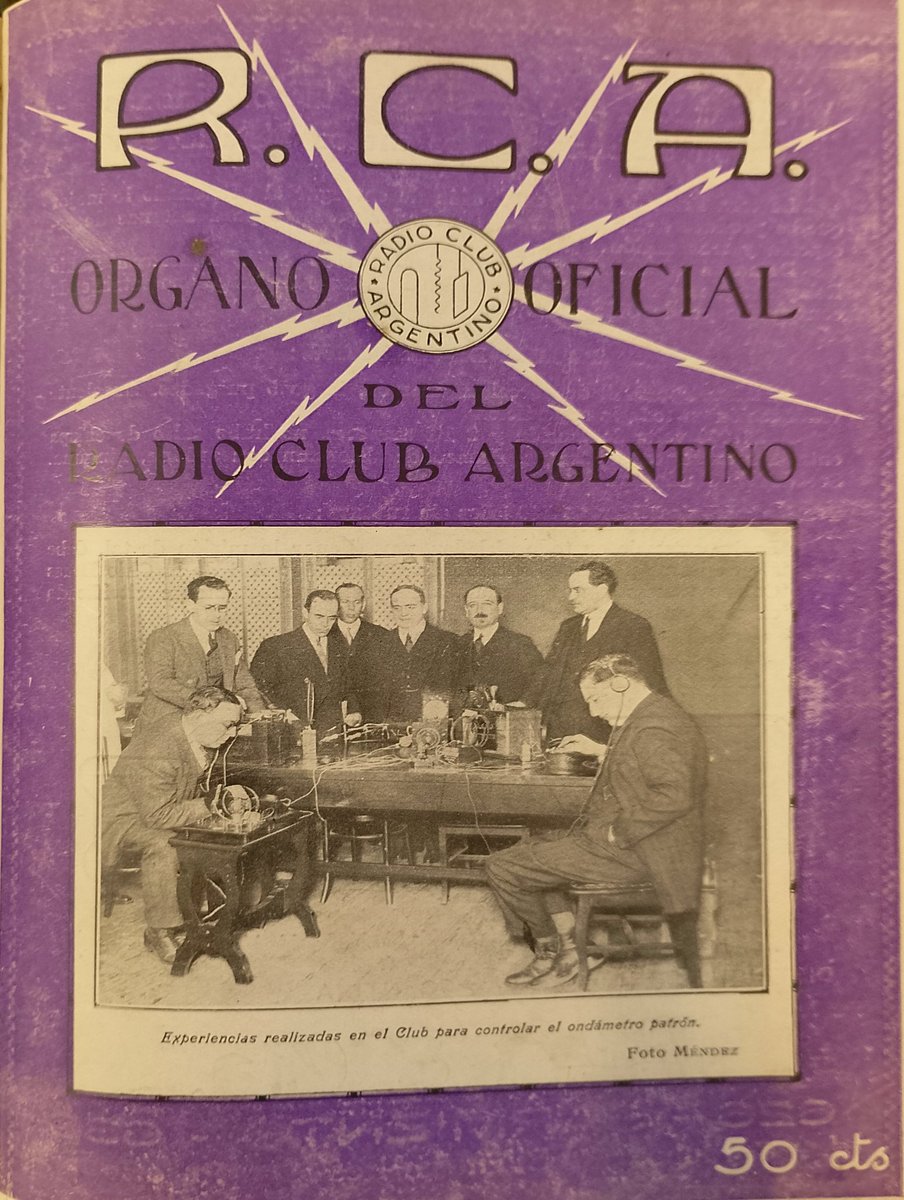LU4AA's tweet photo. Algunas portadas de nuestra revista durante 1925. Pueden ver que tienen precio, porque se vendían al público en general.
#radioaficionados #lu4aa https://t.co/mD3ImBtUCL