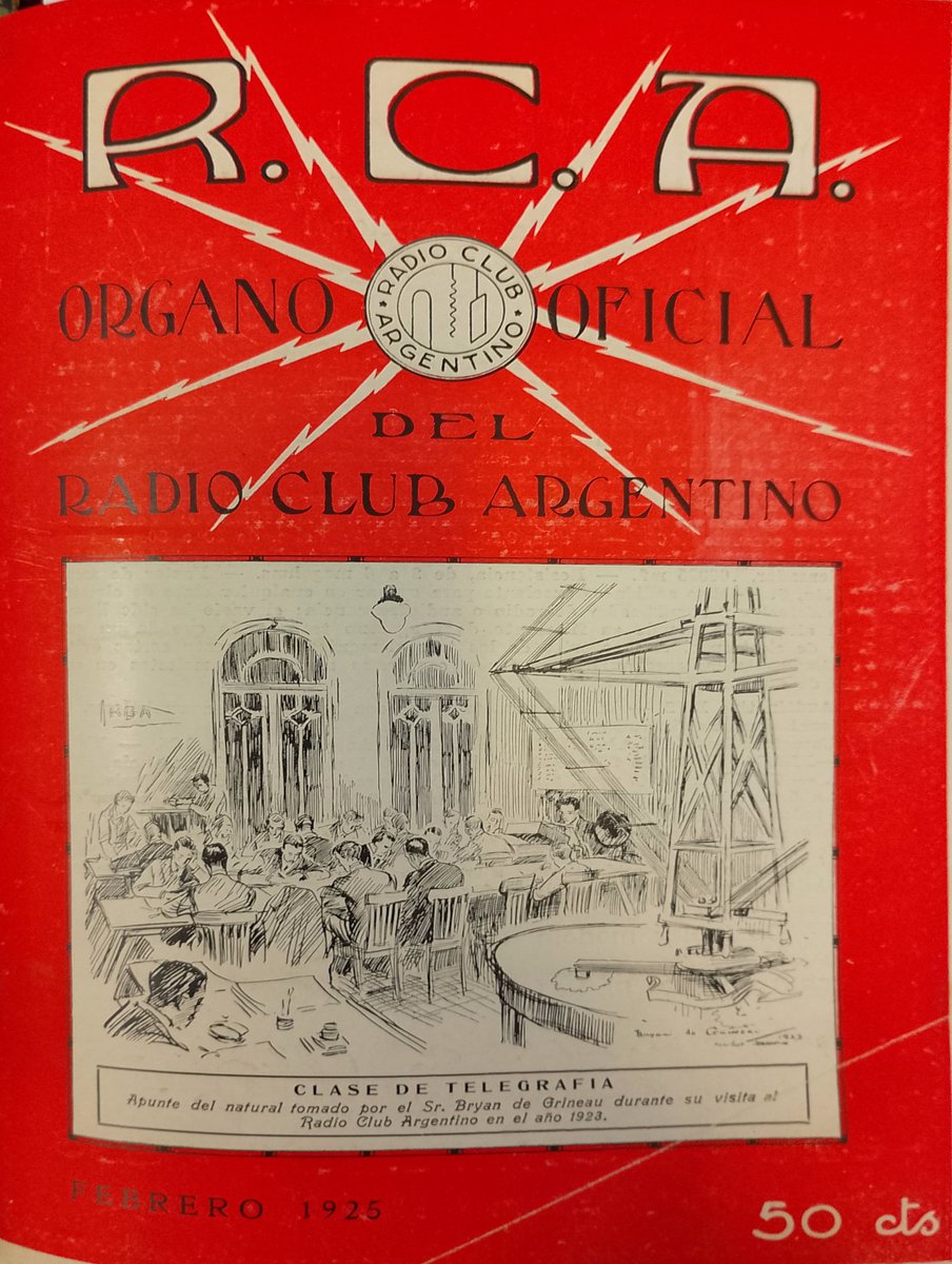 LU4AA's tweet photo. Algunas portadas de nuestra revista durante 1925. Pueden ver que tienen precio, porque se vendían al público en general.
#radioaficionados #lu4aa https://t.co/mD3ImBtUCL
