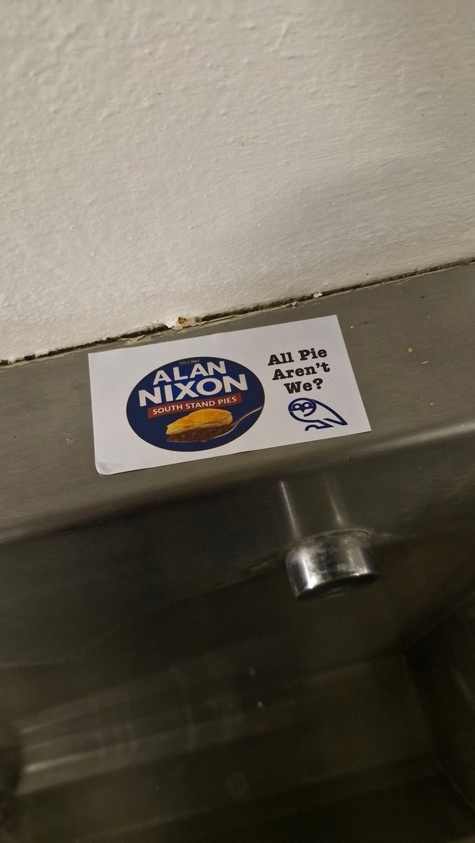 Kop toilets 🤣

<a href="/SouthStandPies/">South Stand Pies</a> 

#swfc