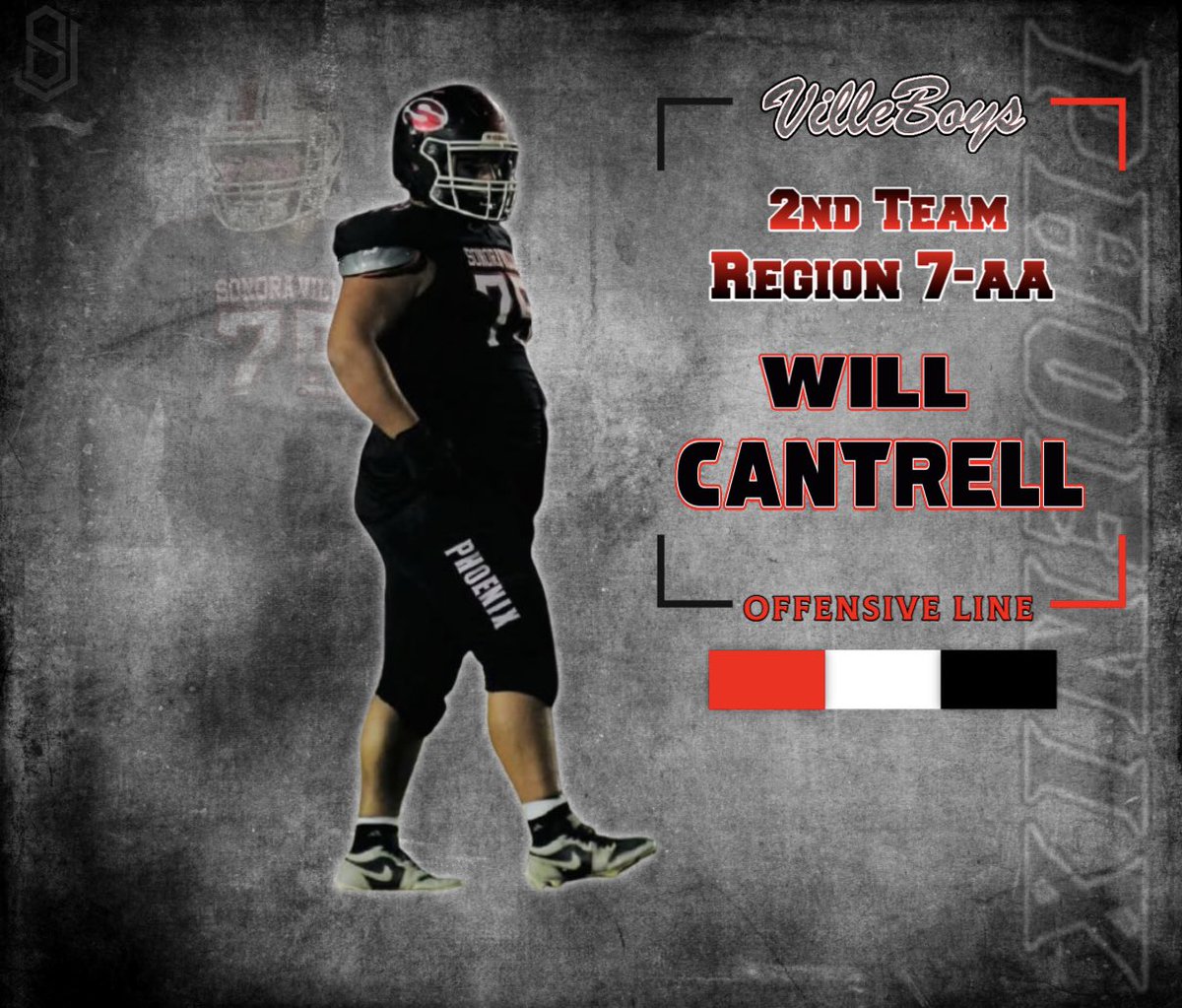 Congratulations to these guys on being named 2nd Team All Region in Region 7-AA!