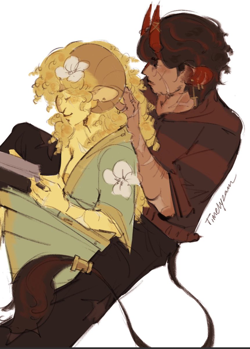 [day47] a little devotion duo for today!

#princezamfanart #mapiccfanart