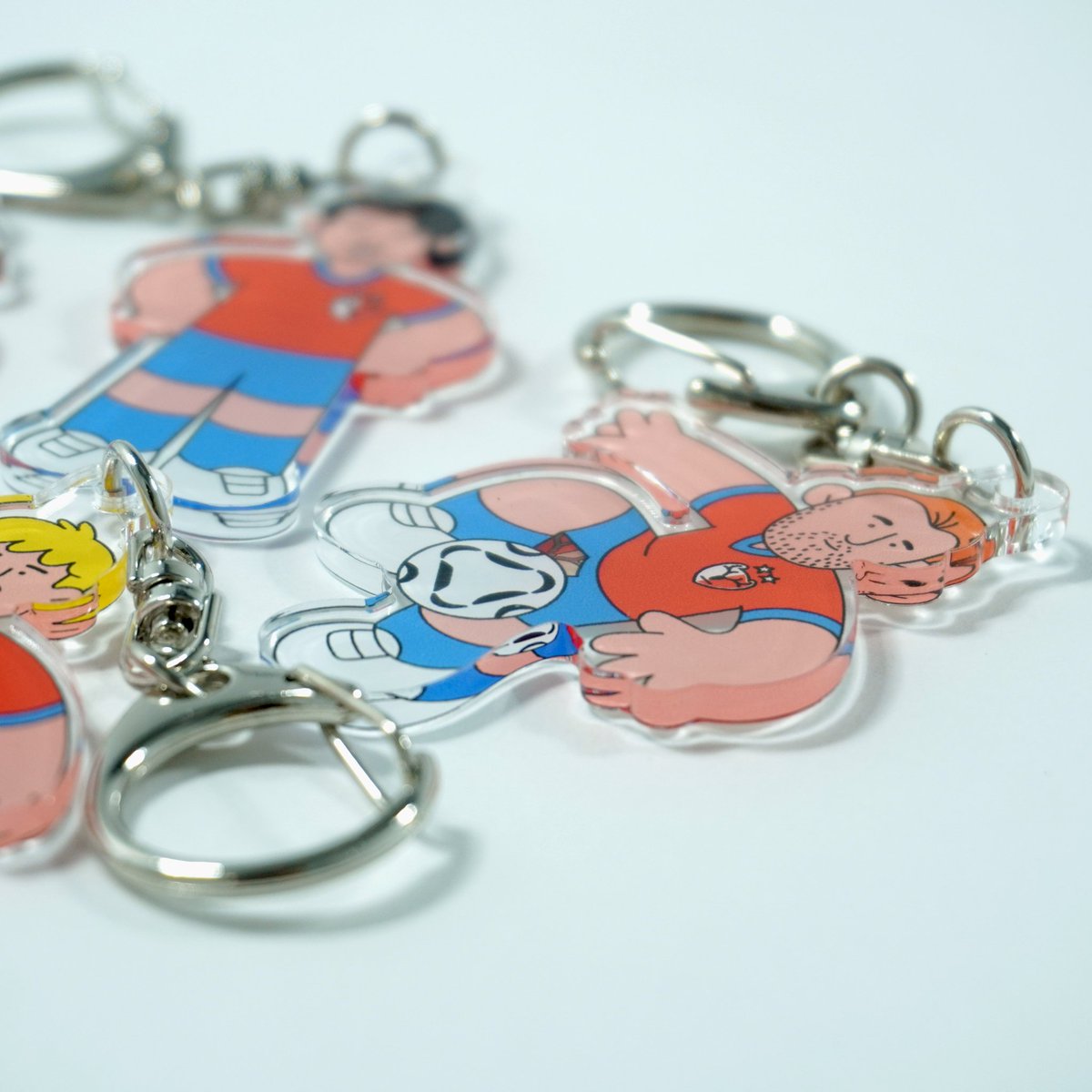 DAN-WOODGER × KASHIMA ANTLESのアクリルキーホルダーです🙌 なお