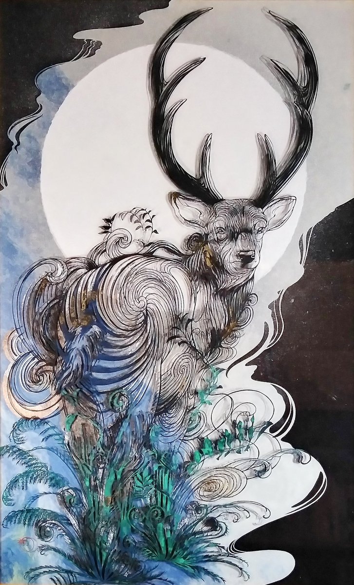 紙屋初瀬(カミヤ・ハセ)切り絵ボトルと幻想時計の人 on X