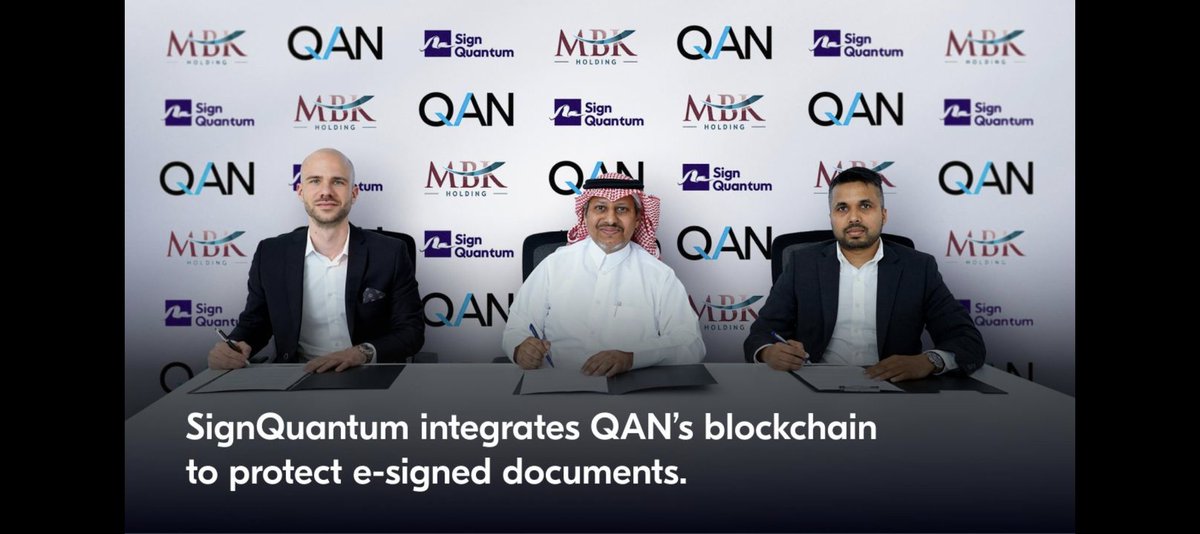 QAN_Future's tweet photo. QANplatform will be the Go-to Enterprise Blockchain of choice for 2026 onwards

QANplatform is a Hybrid, Quantum resistant, Layer 1 Blockchain with AI that already has partnerships with IBM, SignQuantum, ITTI, UENO Bank, a Government in a EU Country and Alpine E-Sports.

More great partnerships will come, it's inevitable 🔥🔥🔥

Imo $QANX is still early and my only recommendation for a crypto investor!

Remember 90% of cryptos are a scams but the good ones survive bear and bull markets and build no matter what and that's what QAN has always done!

Mainnet soon!!! 💪💪💪

https://t.co/OLn51Y8aZM

$QANX #AI #QANera #Layer1 #NIST
