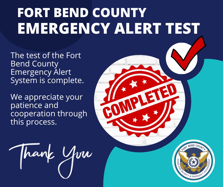 Fort Bend County Office of HS&EM tweet media