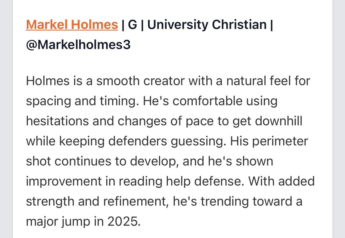 Appreciate the write up from <a href="/PrepHoops/">Prep Hoops 🏀</a> <a href="/prephoopsfl/">Prep Hoops Florida</a> season ready <a href="/UCS_Basketball/">UCS_BoysBasketball</a>