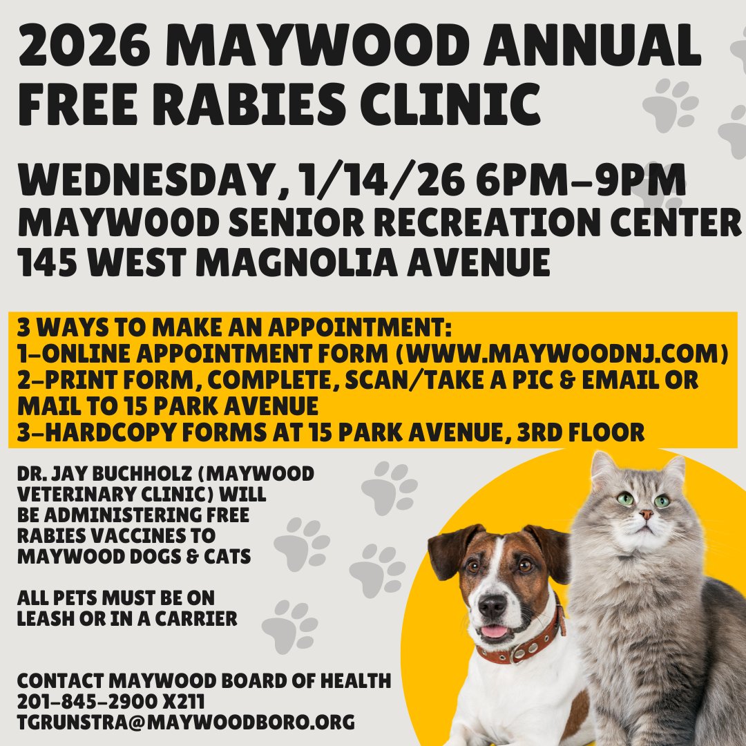 Borough of Maywood (@maywoodgov) on Twitter photo 