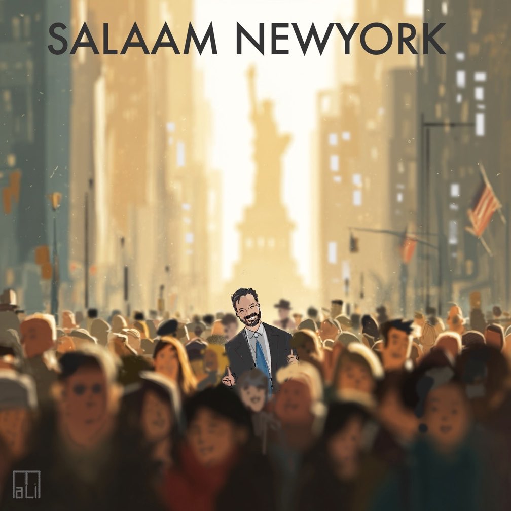 Salaam Newyork .

<a href="/ZohranKMamdani/">Zohran Kwame Mamdani</a>