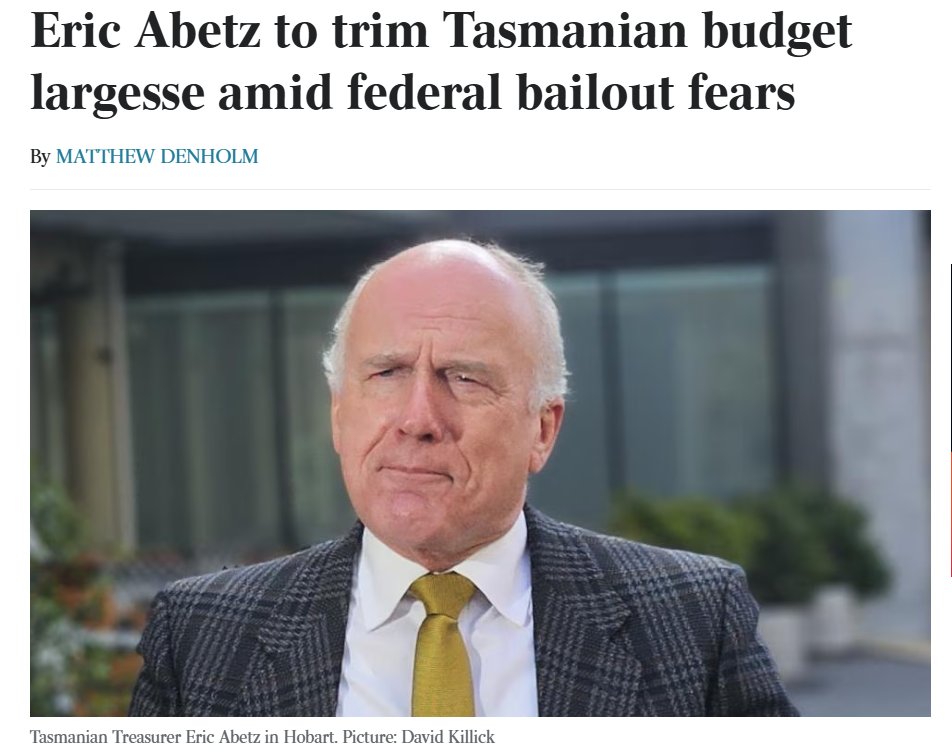 Abetz to slash state’s largesse theaustralian.com.au/nation/eric-ab… via <a href="/australian/">The Australian</a> #politas #auspol #TasBudget25