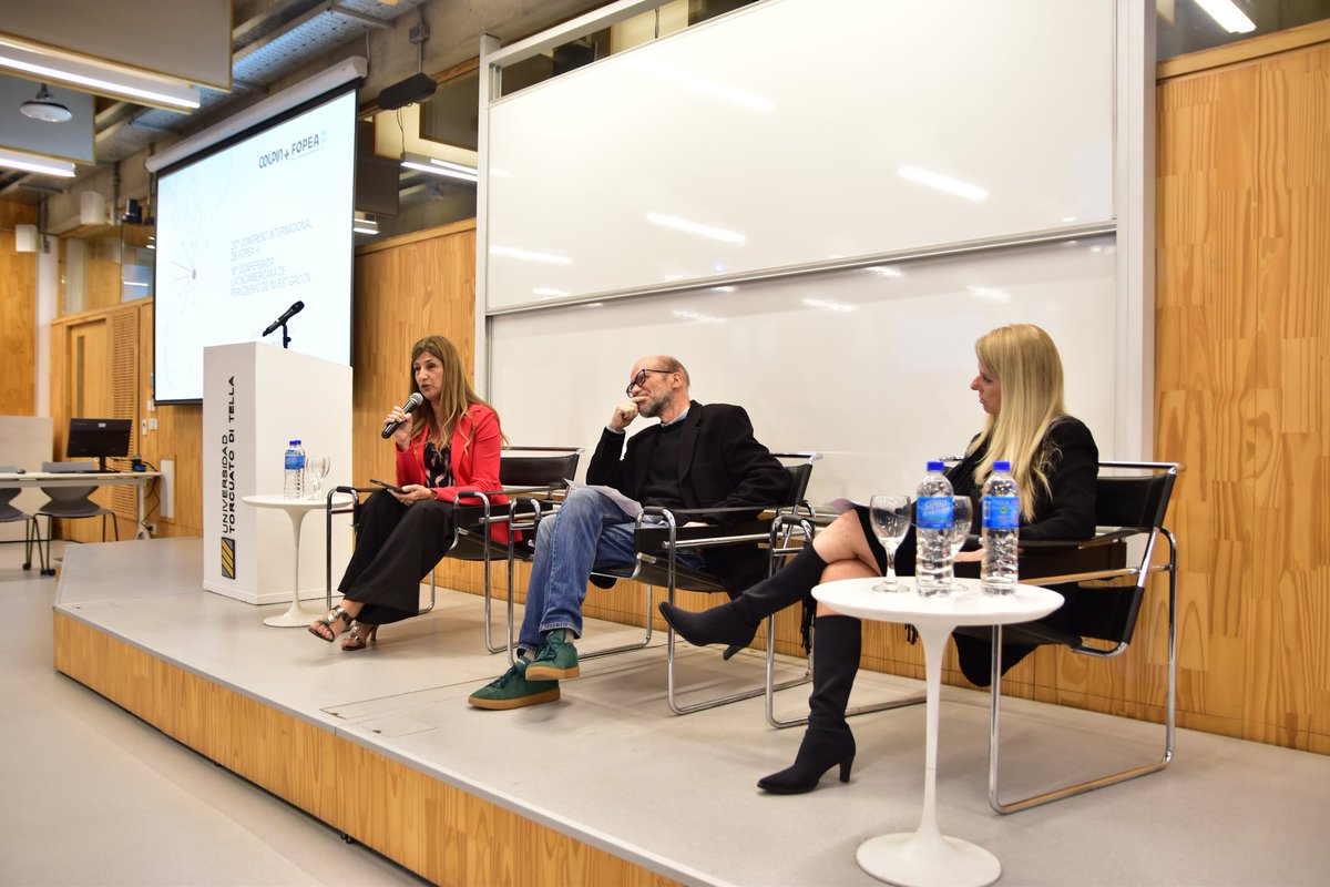 🇦🇷#COLPIN2025: Damos inicio a la inauguración de la COLPIN 2025 + Congreso <a href="/FOPEA/">FOPEA</a> en la <a href="/utditella/">Universidad Torcuato Di Tella</a> 🎉

📣 Dan la bienvenida <a href="/GailScriven/">Gail Scriven</a> (<a href="/LANACION/">LA NACION</a>), Paula Moreno (FOPEA) y Luis Jaime Cisneros, presidente del IPYS.