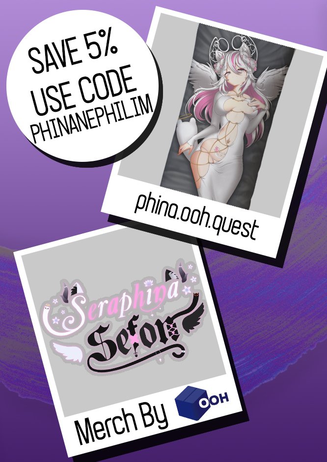 SeraphinaSefon's tweet photo. ITS HERE GUYS, YOU CAN NOW PRE-ORDER THE LIVE VERSION OF MY BODY PILLOW HERE, USE CODE "PHINANEPHILIM" FOR 5% OFF -> https://t.co/WBujKldT1L
~
#BodyPillow #Nephilim #Angel #FallenAngel #Demon #Devil #Neko #CatGirl #streamergirl #MERCH https://t.co/5I4YpMnpTw