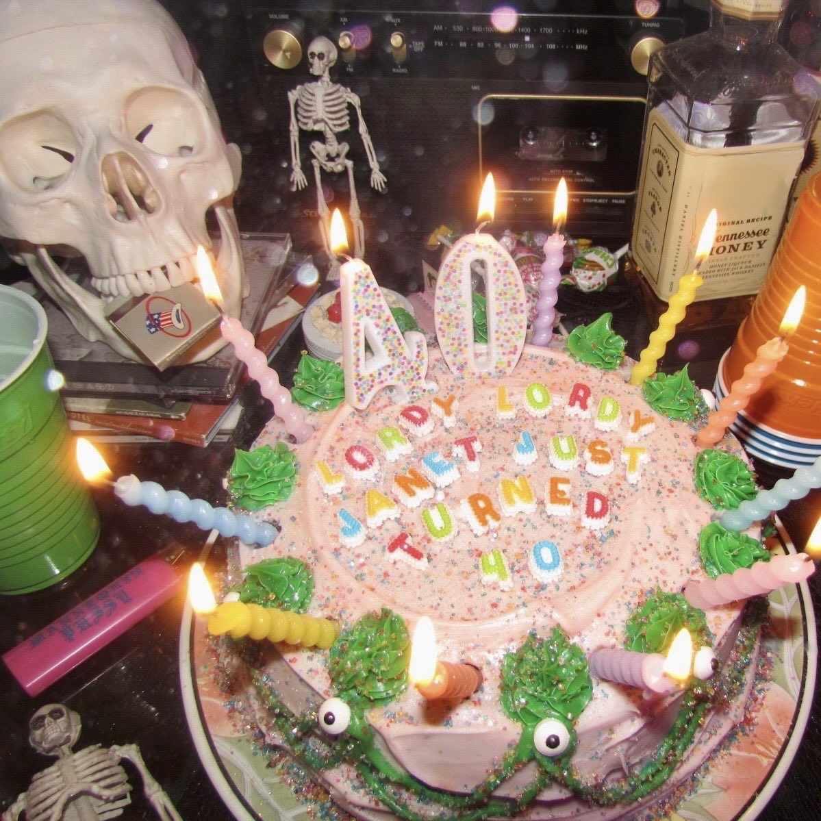 defaultfriends's tweet image. HEY FRIENDS!!! our new song Lordy Lordy Janet Just Turned 40 is coming out NOV 14!!!! we’re so excited for you to hear it!!! we put a lot of heart into it and into baking this cake that we didn’t eat!!! tell your friends!!!