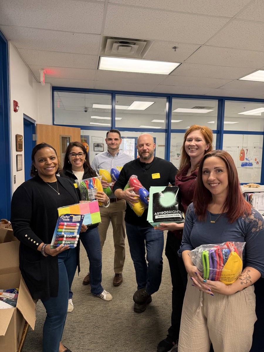 Today Iron Mountain fulfilled our faculty/staff wishlist through Amazon totaling $1338. They will also provide assistance as we update our Turtle Memory Garden, the Pre-school playground, teacher’s lounge, and teacher work room. We are thrilled about this new partnership.