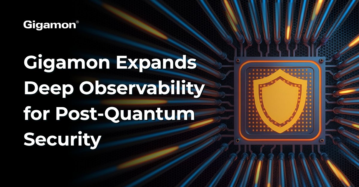 Big news from Gigamon!
Today, GigaVUE 6.12 launched, adding post-quantum cryptography (PQC) support to the Deep Observability Pipeline, enabling Security and IT teams to gain encrypted visibility and accelerate their quantum-safe transition. Learn more: ow.ly/CRTG30sR1sF