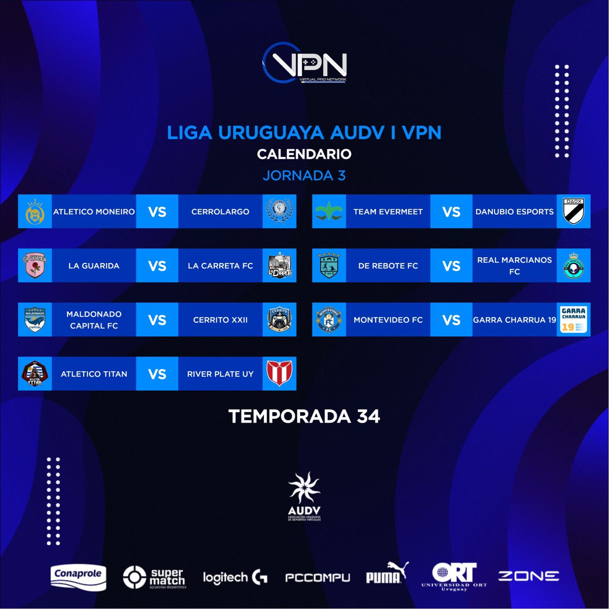 Virtual Pro Network Uruguay tweet media