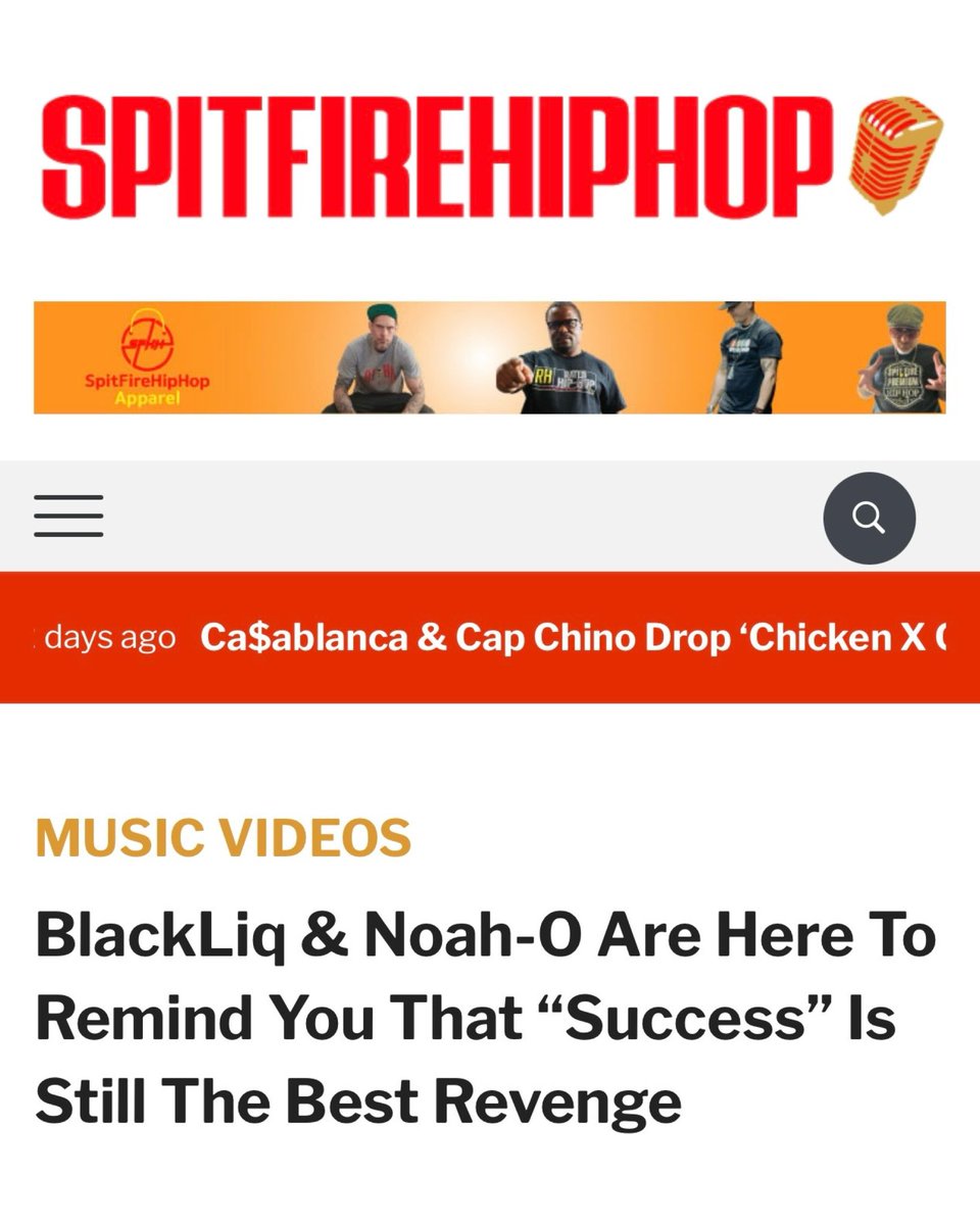 BlackLiq's tweet image. Thank you @spitfirehiphop for the love!

The video for “Success” ft @chargedupnoaho &amp;amp; @eveningelevator is out now.

Check the article and video here:

spitfirehiphop.com/music-videos/2…

🎥 @bcmusic1st
✂️ @foliesthemesong

#success #spitfirehiphop #hiphop #blackliq #dubsonata #noaho…