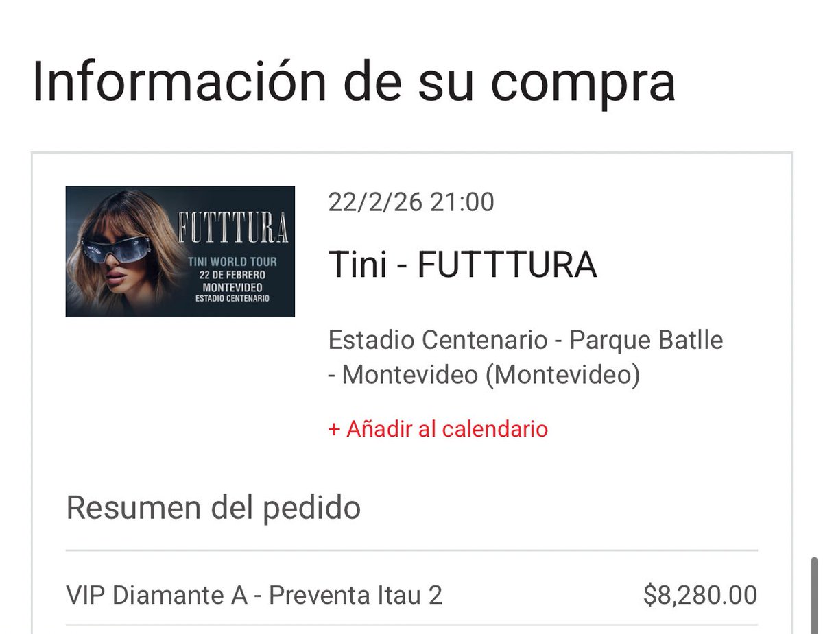 NOS VEMOS EN DONDE SUEÑE EL CIELO PERO EN TIERRA URUGUAYA <a href="/TiniStoessel/">tini</a>