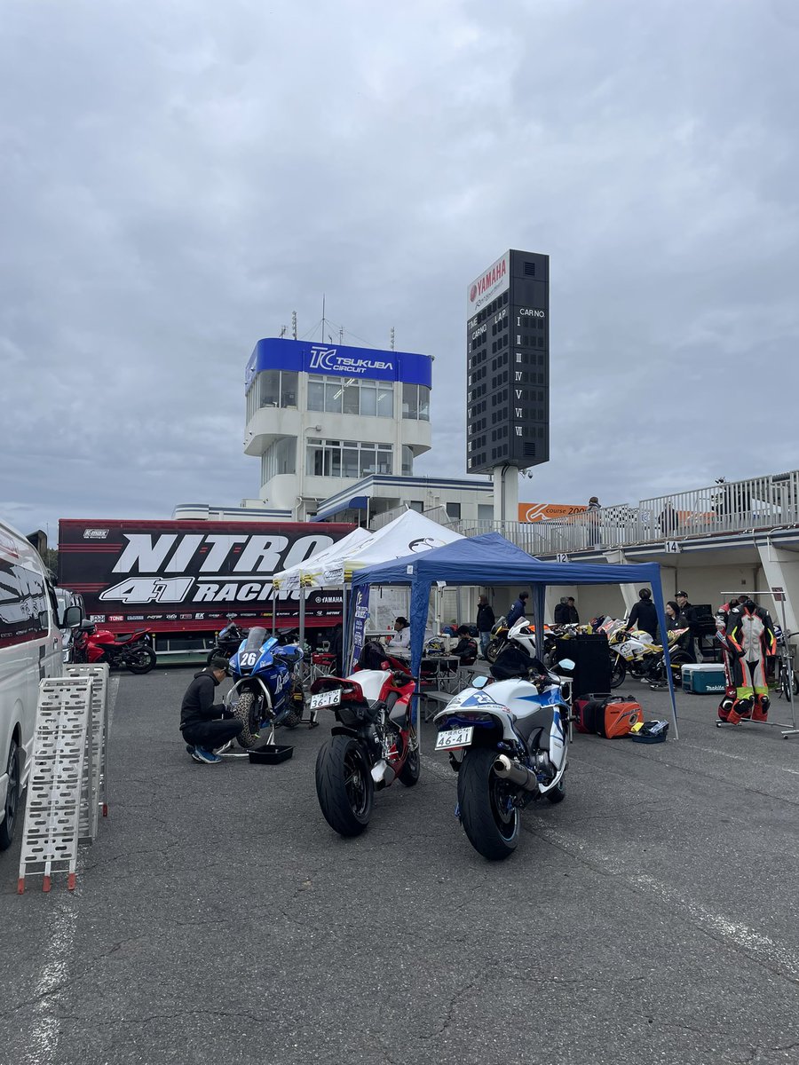 今日はNITRO RACING走行会に参加させて頂いてます。

#NITRORACING