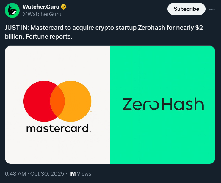 Ripple pays Mastercard for help with a niche credit card gimmick a handful of people will use.

Mastercard pays 2 billion to buy infrastructure built with Chainlink.

We are not the same.
