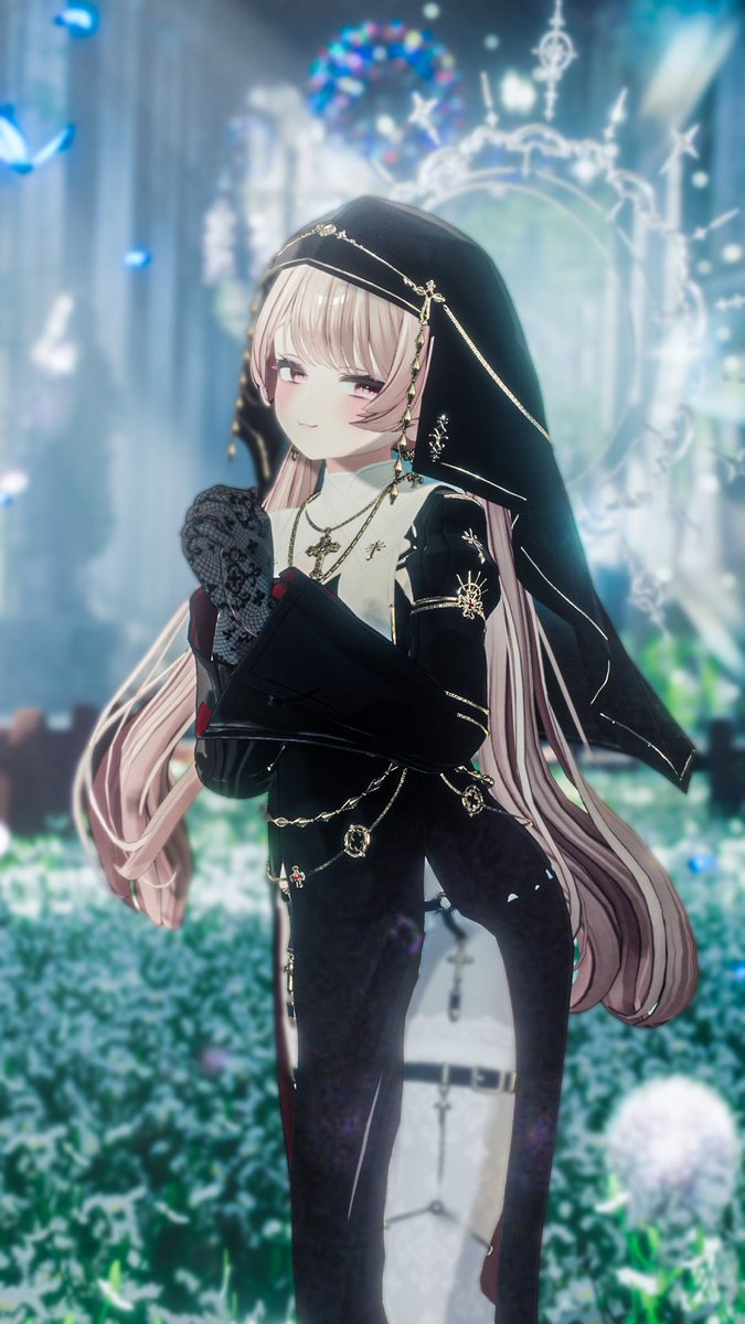 おはようございます🩵🦋
君が今日も一日がんばれますように🫧
#VRChat #Milfy3D #DéliceHaute