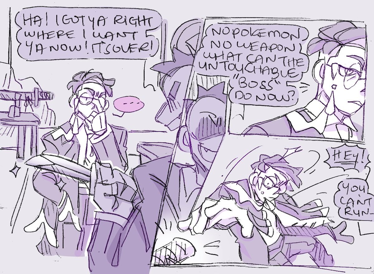 nartothelar's tweet image. corbeau and his very real katana he keeps by his desk